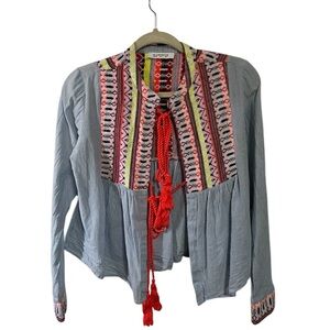 Glamorous Colorful Top Sz 4